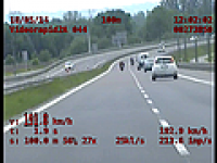 Nietrze�wy szybki motocyklista zatrzymany